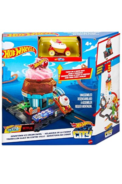 HOT WHEELS City Downtown Dondurma Girdabı Pist Seti HTN77