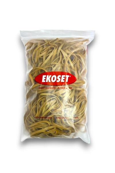ekoset علبة تغليف مطاطية واسعة 180 × 6 مم 1 كجم