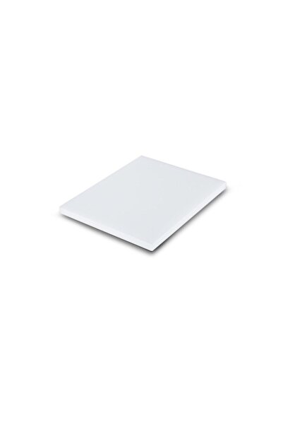 TÜRKAY POLİETİLEN Cutting Board Polyethylene 30X50X2 cm White Color Poxy Home