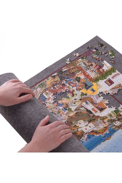 BAMI NETWORK Covoras depozitare puzzle 1500 piese cu geanta transport