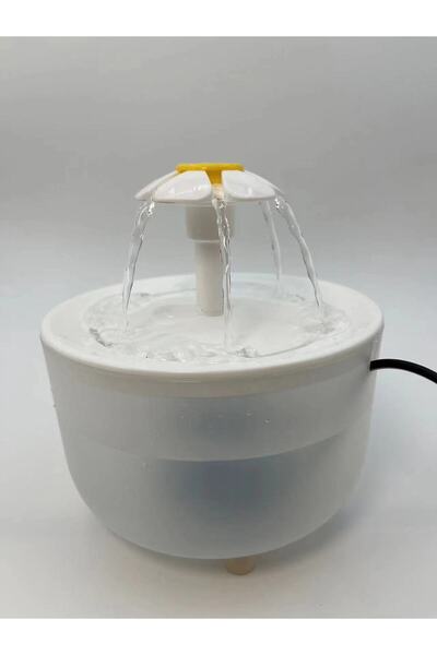 Choice 1.2L 15 15 9 CM USB 5V White opaque Pets Water Fountain Auto Filter US...