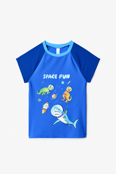 Penti تي شيرت Saks للأولاد Space Fun UV