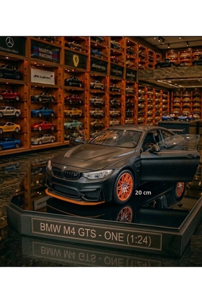 OYUNCAKSAHİLİ Bmw M4 GTS Diecast Model 1:24 Metal Masaüstü Koleksiyon Hediyel...