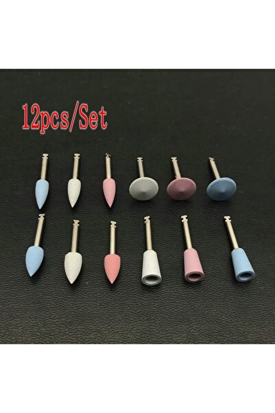 choice2 Mix-12pcs 12pcs/10pcs/pack Dental Silicone Grinding Heads Teeth Polis...