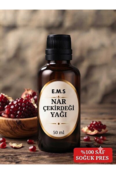 E.M.S AVM 50 ml Pomegranate Seed Oil 100% Pure Cold-Pressed Natural Pomegrana...