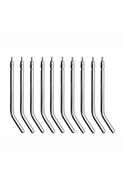 Choice 10pcs 10pcs Stainless Steel Dental Air Triple Syringe 3 Way Dental Air...