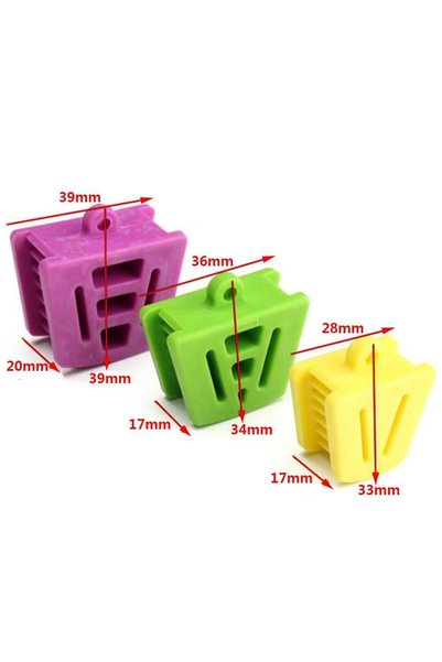 Choice C 3 M JNSUR Dental Bite Block Dental Silicone Mouth Support Saliva Spr...