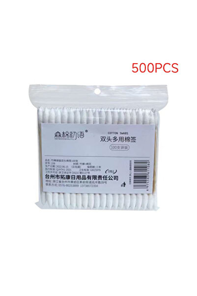 Choice 500pcs 100/300/500 Pcs Precision Tip Pet Cotton Swabs Pointed Tip Bamb...