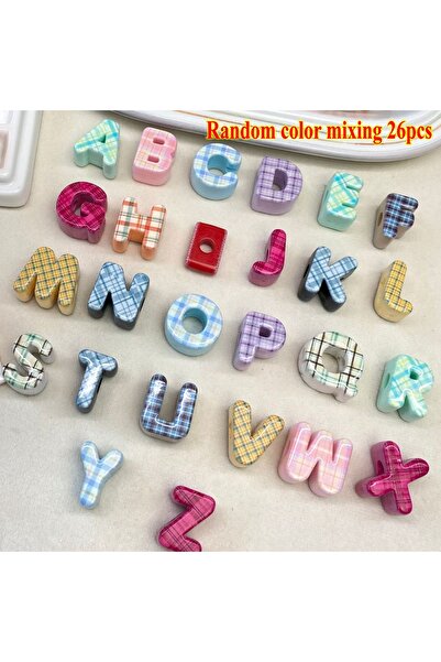 Choice3 20mm A-Z Letters 26pcs 30/50/100pcs/20mm Large Holes Acrylic Alphabet...