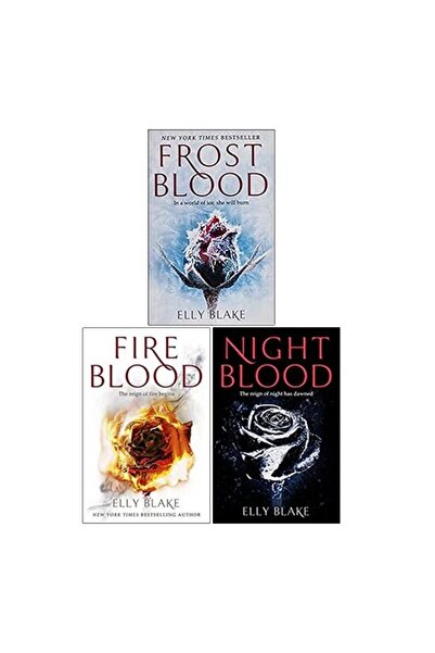 Hodder Paperbacks The Frostblood Saga Series by Elly Blake