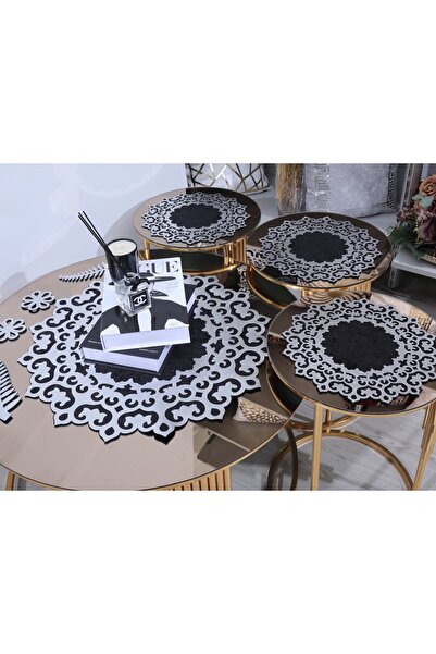 SEHARA Sehpa Örtü Seti(Sehpalar Hariçtir)1 Ad Ortasehpa Runnerı (60CM)/3 Ad(3...