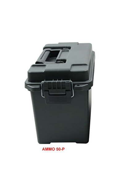 Choice AMMO 50-P Green Plastic Ammo Box Weapons Safe Storage Ammo Can Lightwe...