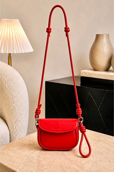 Çantacımstore Kadın Petite Mini Çanta Kırmızı