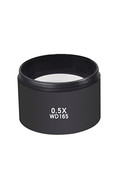 Choice 0.5X WD165 0.5X WD120 0.7X Trinocular Microscope Barlow Objective Lens...