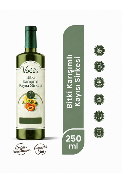 Voces Bitki Karışımlı Kayısı Detox Sirkesi 250 ML