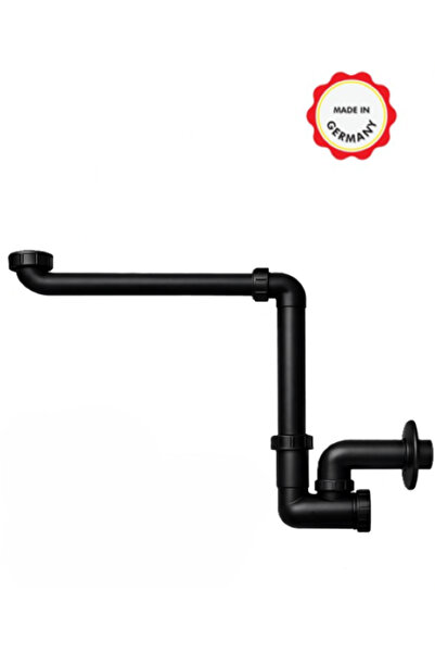 Dallmer Yer Kazandıran Siyah Lavabo Sifonu 137 - Lavabo Dolabında ve Çekmeces...