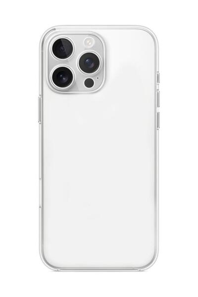 3GEN CASE iPhone 15 Pro Uyumlu Renksiz Esnek Şeffaf Silikon