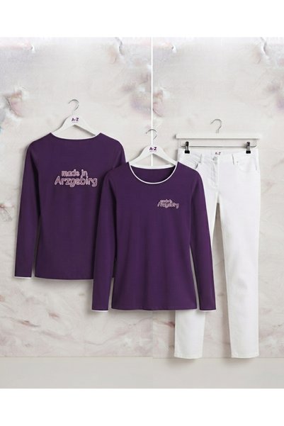 MARK&MARK Glitter Printed Cloud for Women