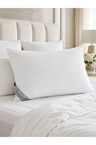 homewell White 100% Pure Cotton Pillow 50X70 cm Hypoallergenic with Extra Cover