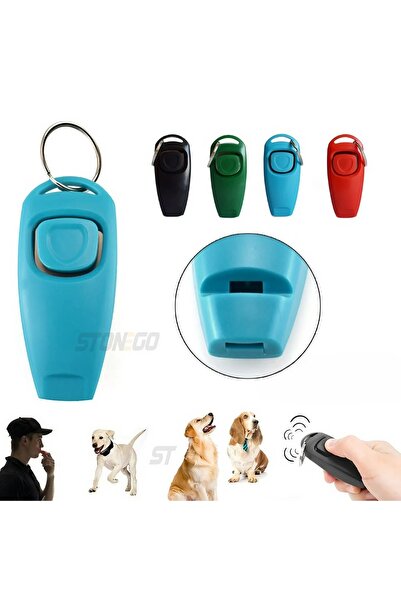 Choice black Pet Multifunction 2 in 1 Clicker & Whistle Dog Trainer Clicker W...