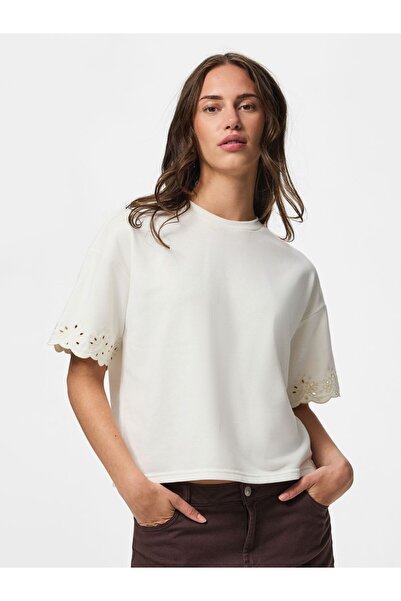 PIECES T-Shirt PCCHILLI SOMMER με κέντημα