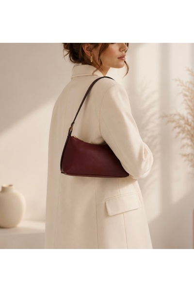 BK Bags & Accessories Women's Baguette Hand and Shoulder Bag