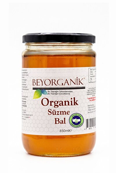BEYORGANİK Organik Süzme Bal