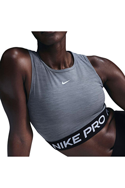 Nike PRO DF 365 CROP TANK FZ3615-084 Γκρι