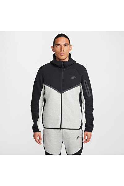 Nike M NK TCH FLC FZ WR HOODIE HV0949-011 Πολύχρωμο