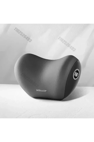 Choice Grey Headrest Lumbar Support Pillow,Ergonomic Lumbar Pillow for Car Se...