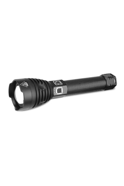 LittleDomi Lanterna Tactica LED Profesionala, XHP90.2 din Aluminiu, 6000 lm, ...