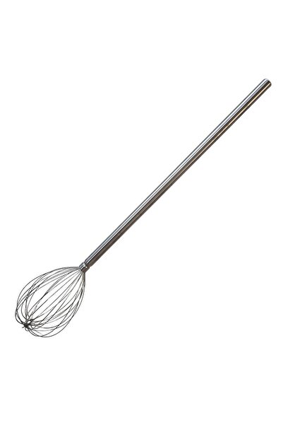 dinckitchen Paslanmaz Çelik Endüstriyel Çırpma Teli Krom No7 (100 cm) Krom NO...
