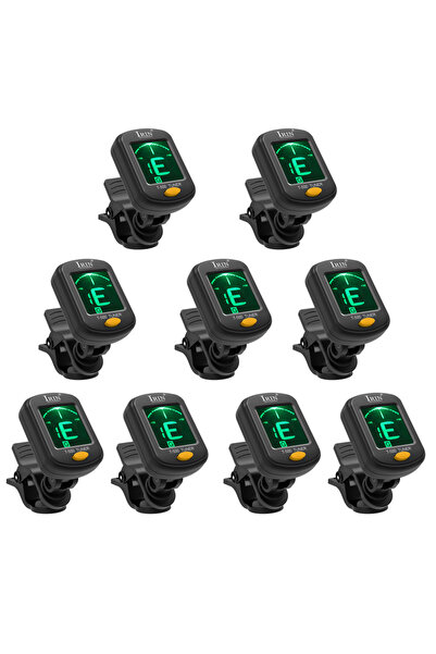 Choice 9Pcs IRIN T-500 Guitar Tuner Rotatable Clip-on Tuner LCD Display for C...