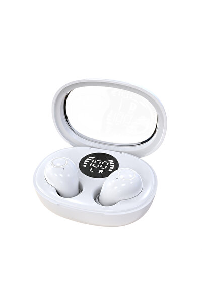 Choice1 White SK32 Mini Invisible Headphones Wireless Bluetooth 5.3 Headphone...