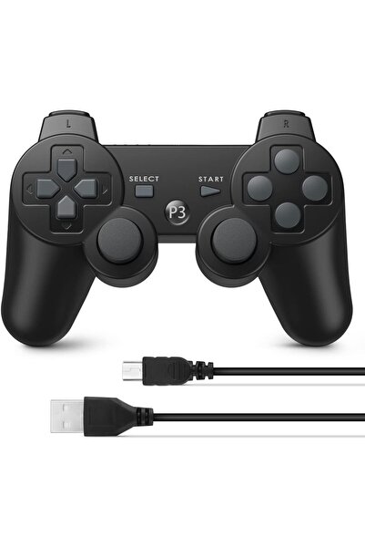 Choice One Wireless Controller for PS3 with Dual-Motor Vibration,Six-Axis Mot...