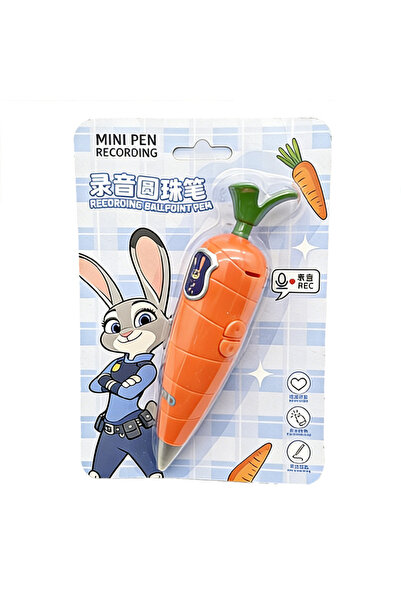 choice2 with box ﻿ Disney Zootopia Trendy Judy Carrot-Shaped 2-in-1 Voice Rec...