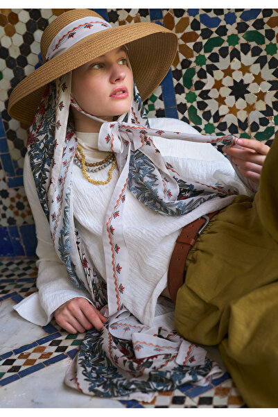Freshscarfs Briony Desen Șal moale din viscoză Roșu închis