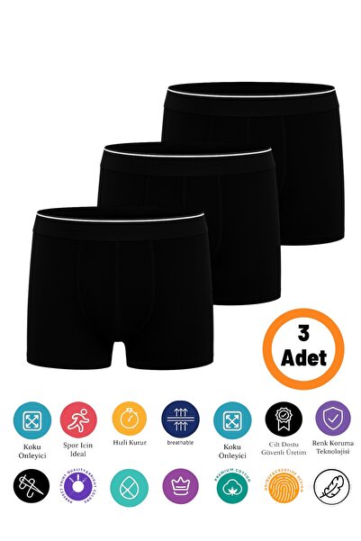 DU&ME Breathable Men's Boxers Soft, Flexible and Durable Underwear