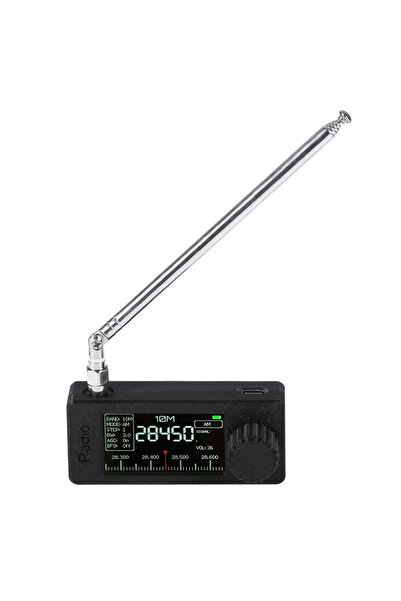 Choice Pull rod antenna 1.9inch IPS Screen LSB USB AM FM FM/AM Radio 0.5-108m...