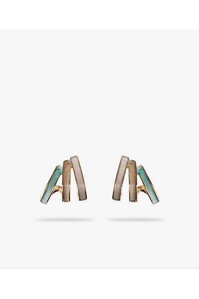 Yargıcı Three Row Earrings