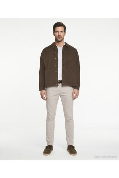 Yargıcı Regular Shirt Collar Long Sleeve Jacket