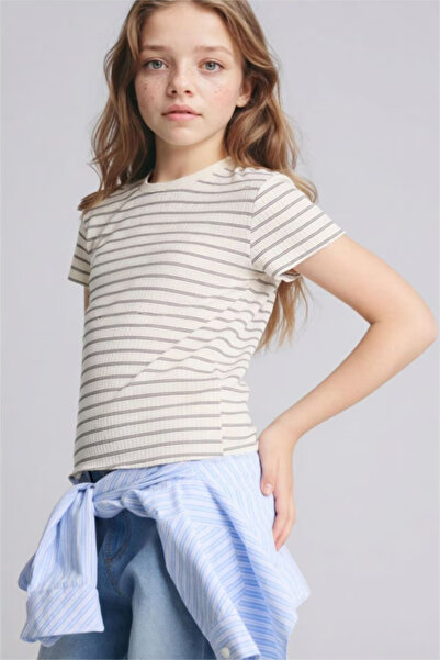DeFacto Girl's T-Shirt B6692A8/Gr449