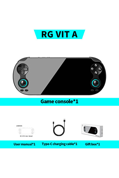 Choice8 128G(4K Games) RG VITA Black ANBERNIC RG VITA Pro Handheld Game Conso...
