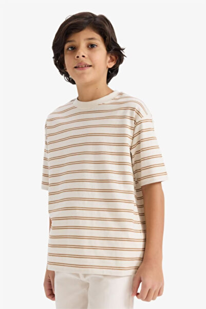 DeFacto 100% Cotton T-Shirt for Boys G4404A826Sm