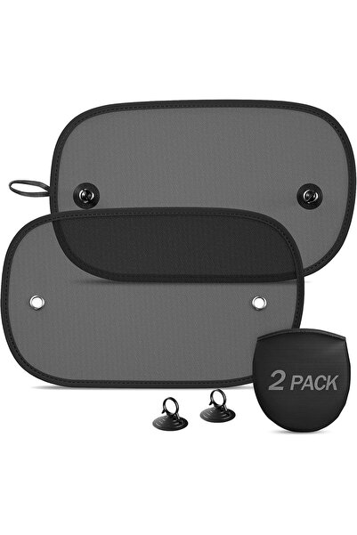 Choice 2Pc Car Sun Shade, 2-Pack Universal Sunshade for Side Windows，Blocks G...