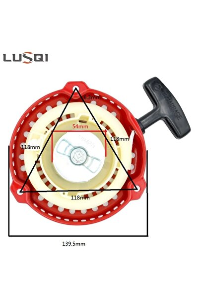 Choice 1PC LUSQI 1PC Recoil Starter 3 Blot Fuel Water Pump Generator Engine P...