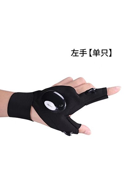 Choice left hand Fingerless Glove LED Flashlight Waterproof Torch Outdoor Too...