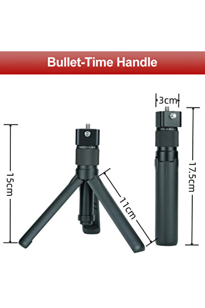 Choice 1 Bullet Time Handle X5/X4/X3/X2 Handheld Selfie Stick Tripod Bullet T...