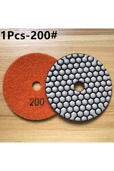 Choice23 100mm 1Pcs-200grit 1/3/6/7Pcs Diamond Dry Polishing Pads Granite Mar...