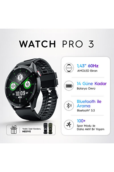 TECNO Watch Pro 3 (Tecno Türkiye Garantili)
